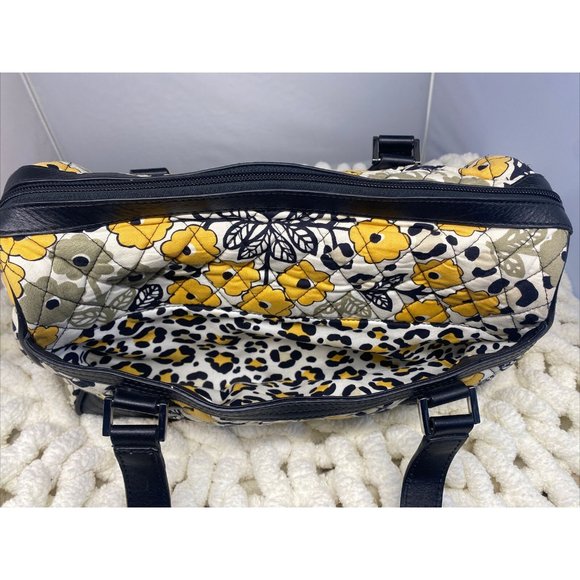 Vera Bradley~Handbag, Purse~Caroline with leather trim in Go Wild pattern - Picture 6 of 8